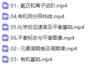 2020赵瑛瑛化学课程分享