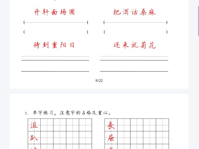 2025小学语文字词句上册每日小练笔资料包